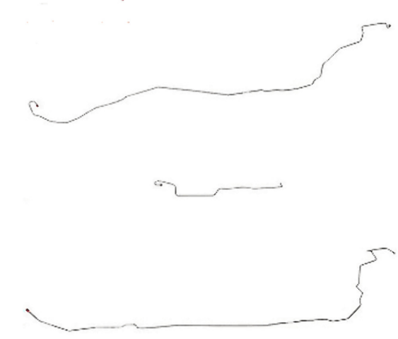 For Chevrolet Cobalt 2005-2010 Intermediate Brake Line -XIN0401OM-CPP