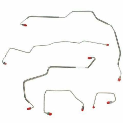 2000-02 Chevrolet Cavalier Front Brake Line Kit w/ Traction Control XKT0001OM