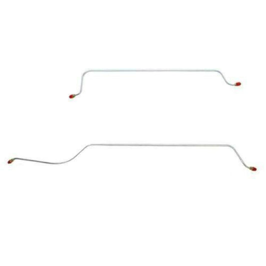 1962-65 Chevrolet Chevy II Rear Axle Lines All 6cyl. 2 Piece Set - XRA6202SS