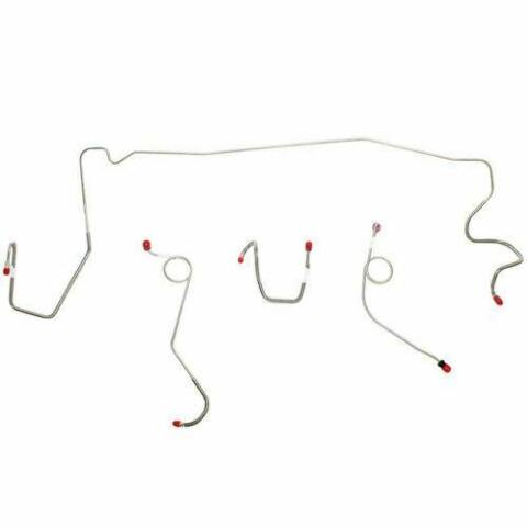 1973 Dodge Dart Front Brake Line Kit Standard Disc/Drum Brake Kit - YKT7301SS