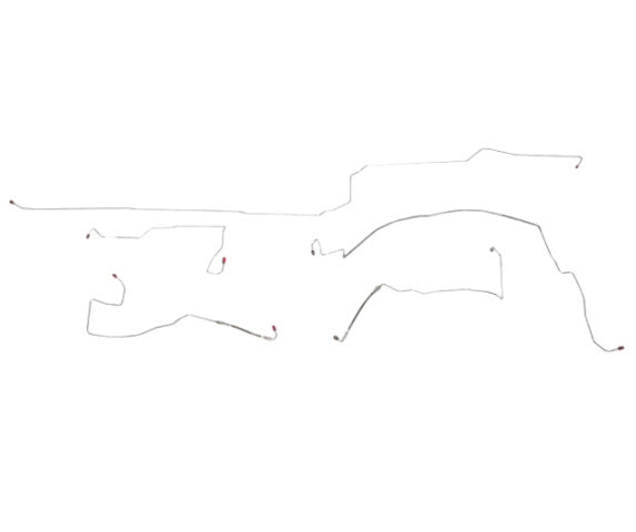 1999-04 Chrysler 300M Front Brake Line Kit AWABS w/ Traction Control - YKT9901SS