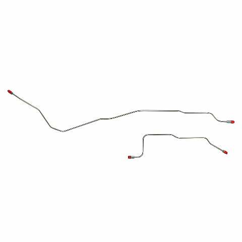 67-69 Mopar A-Body, Dana Rear Axle Lines; Steel; Fine Lines YRA6703OM