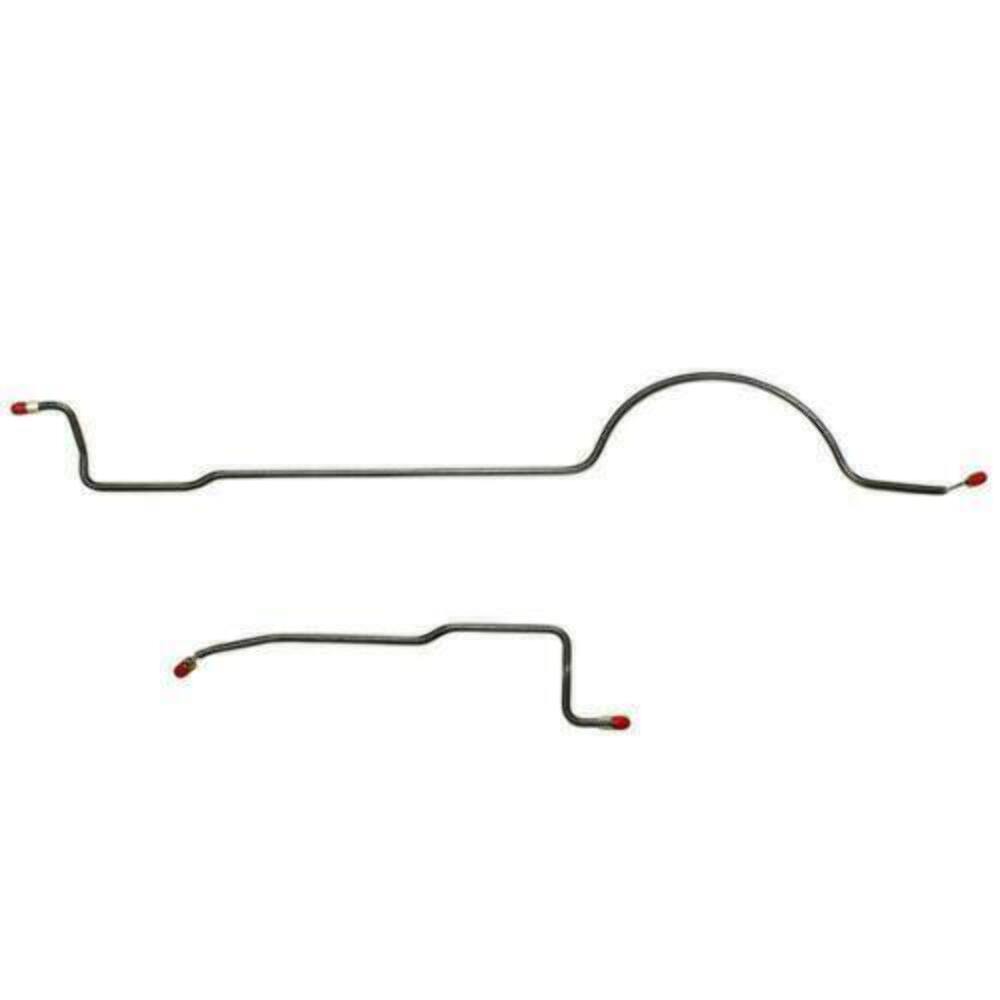 1974-75 Dodge Dart Rear Axle Lines 2 Piece Set Stainless - YRA7401SS - Rear Lines Car Part People