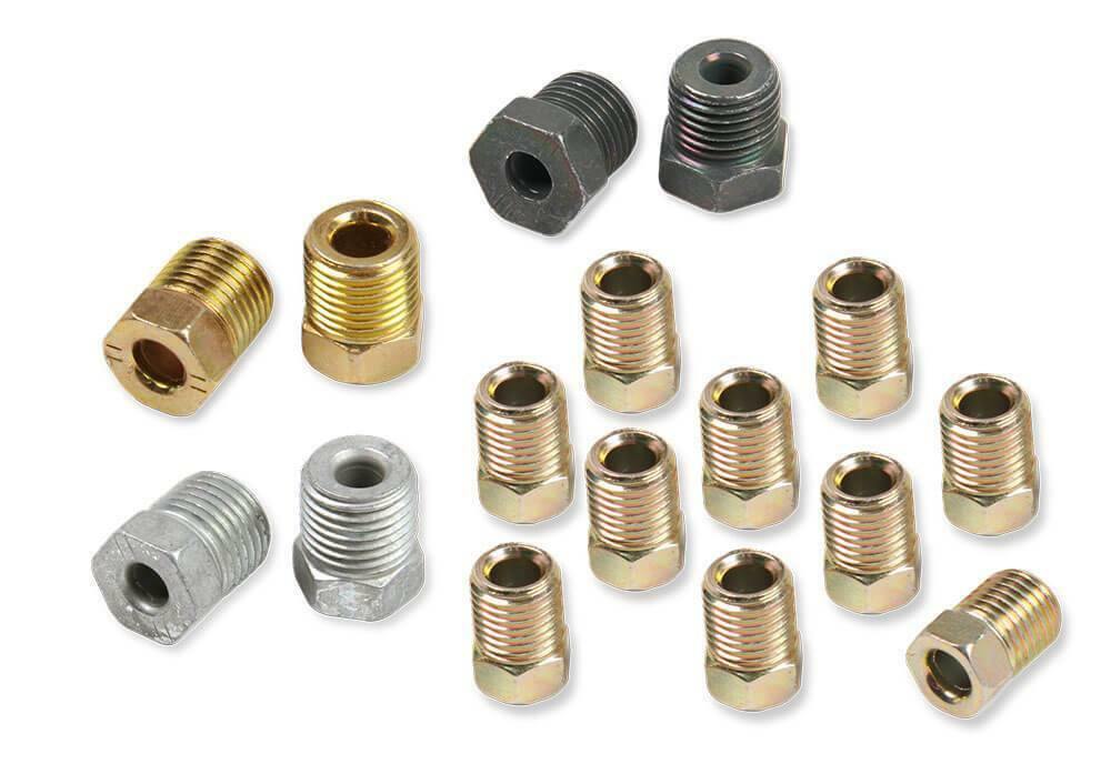 Earl's Steel Zinc Hardline Tubing Kit w/ Tube Nuts - ZC6316KERL