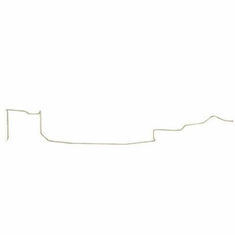 Fine Lines ZGL6501SS - Fuel Line Kit 6cyl Tank-Pump Fuel Line Stainless - 1965-66 Ford Mustang