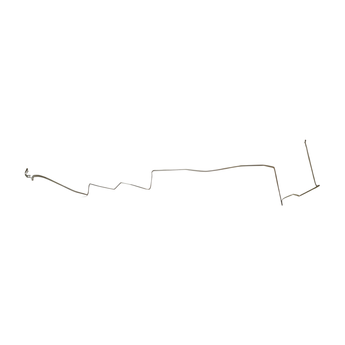 Fine Lines ZGL6502OM Fuel Line Kit For 65-66 Ford Mustang V8 5/16 Inch Tank to Pump Fuel Line Stainless - Pre-Bent Fuel Lines Car Part People