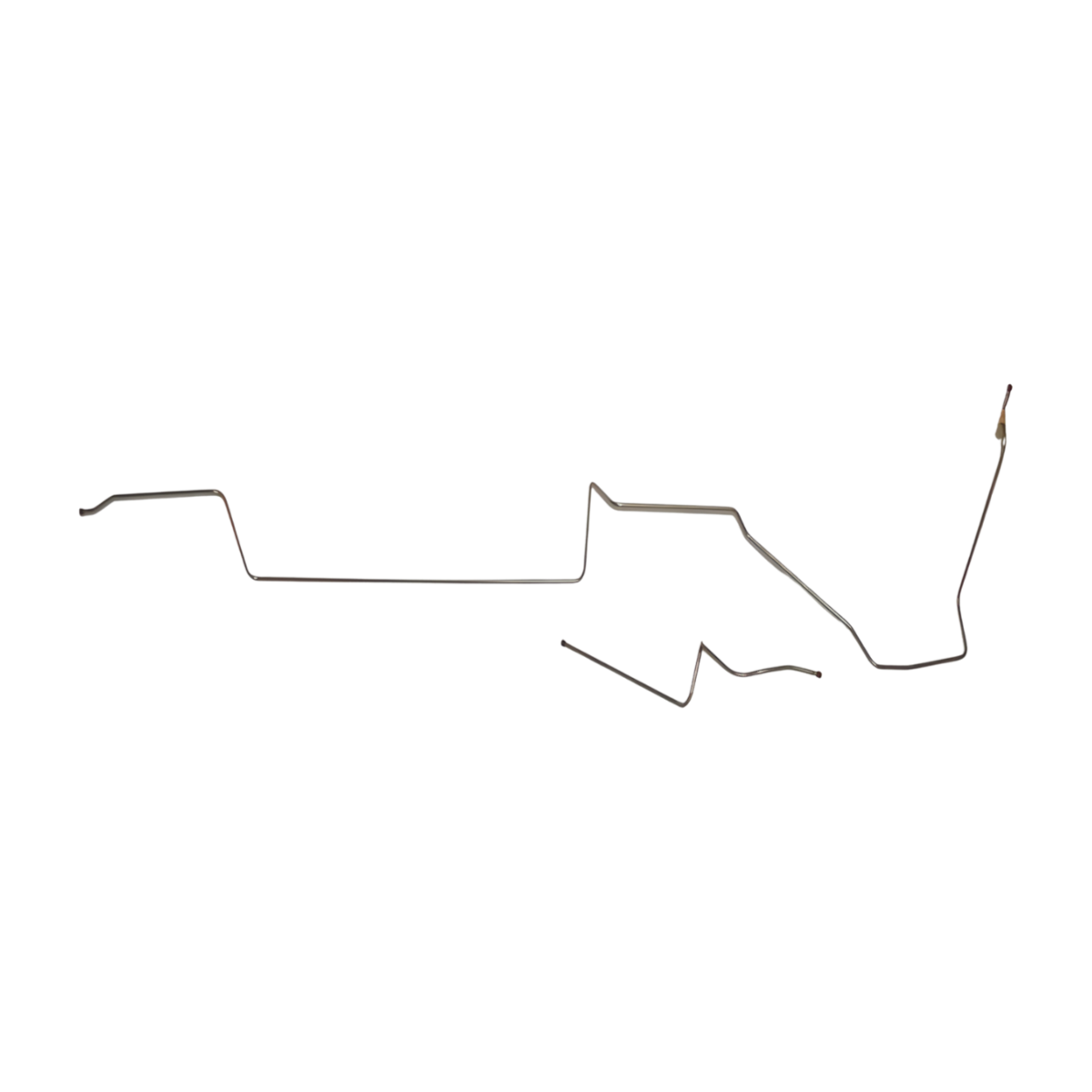 For Ford Mustang 1967-1970 Fuel Line Kit 6 Cylinder 2 Piece 5/16"-ZGL6701SS-CPP - Pre-Bent Fuel Lines Car Part People