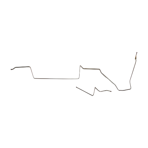 For Ford Mustang 1967-1970 Fuel Line Kit 6 Cylinder 2 Piece 5/16"-ZGL6701SS-CPP