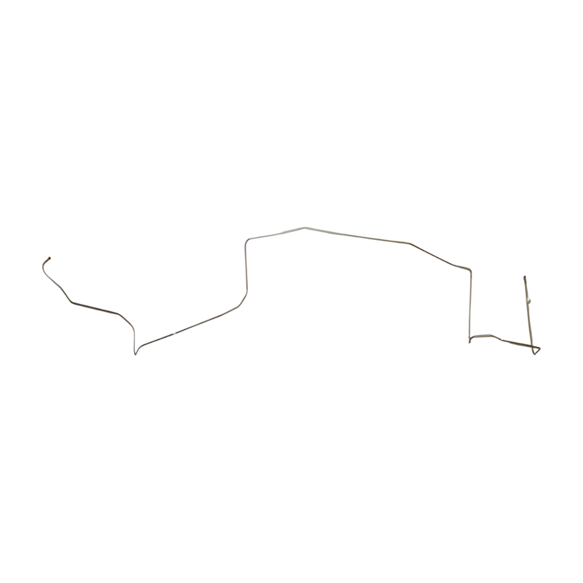 1967 Mercury Cougar Fuel Line Kit 5/16 Inch 1 Piece Fuel Stainless - ZGL6712SS