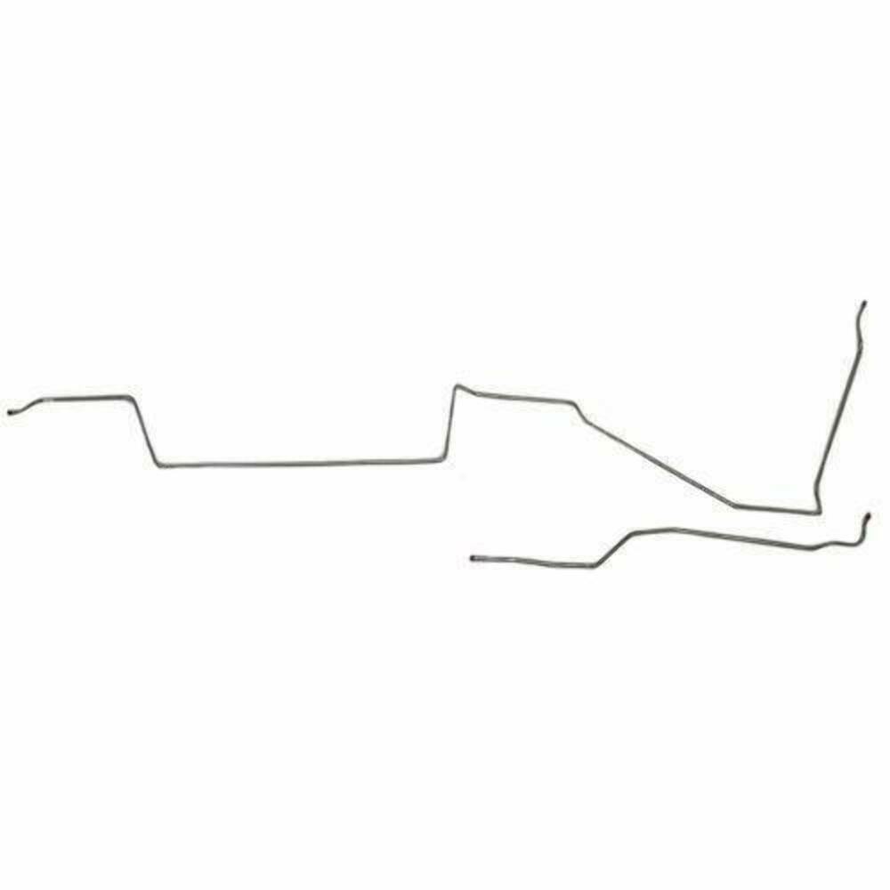 Fuel Line Kit For 68 Mercury Cougar V8 2 Piece 3/8 Inch Fuel Line Steel
