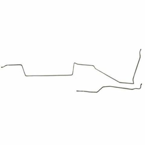 1968 Mercury Cougar Fuel Line Kit V8 2 Piece 3/8 Inch Fuel Line Steel -ZGL6813SS