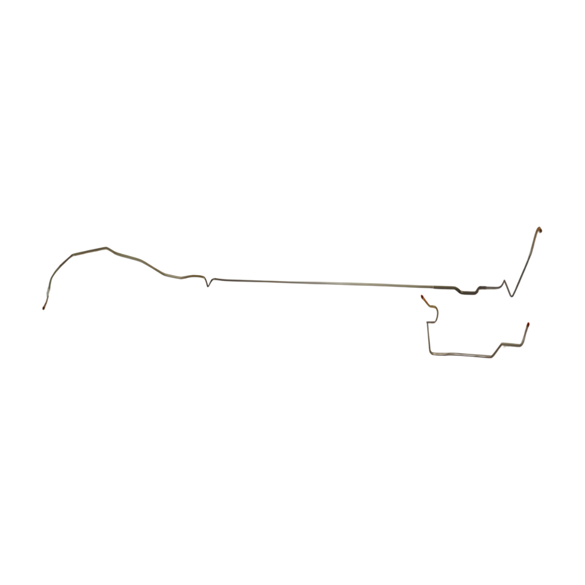 1971-73 Ford Mustang Fuel Line Kit 8cyl 3/8 Inch Tank-Pump Fuel Line - ZGL7102OM - Pre-Bent Fuel Lines Car Part People