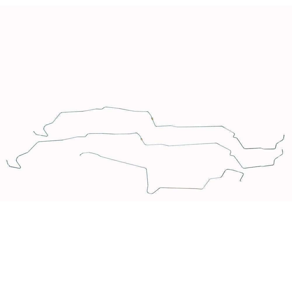 1986 Ford Mustang V8 Intermediate Fuel Lines w/ Subframe Connectors - ZGL8602OM - Pre-Bent Fuel Lines Car Part People