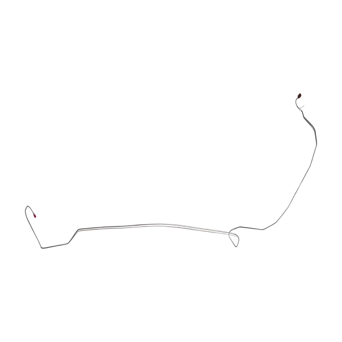 1964-66 Ford Mustang Intermediate Brake Line Conversion Dual Exhaust - ZIN6414SS