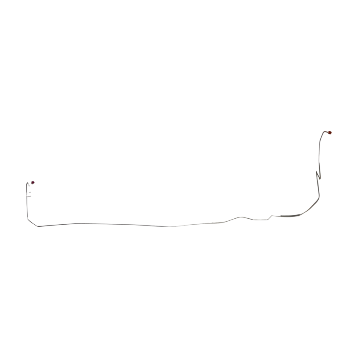 1970 Mercury Cougar Intermediate Brake Line Disc Brakes Stainless - ZIN7014SS