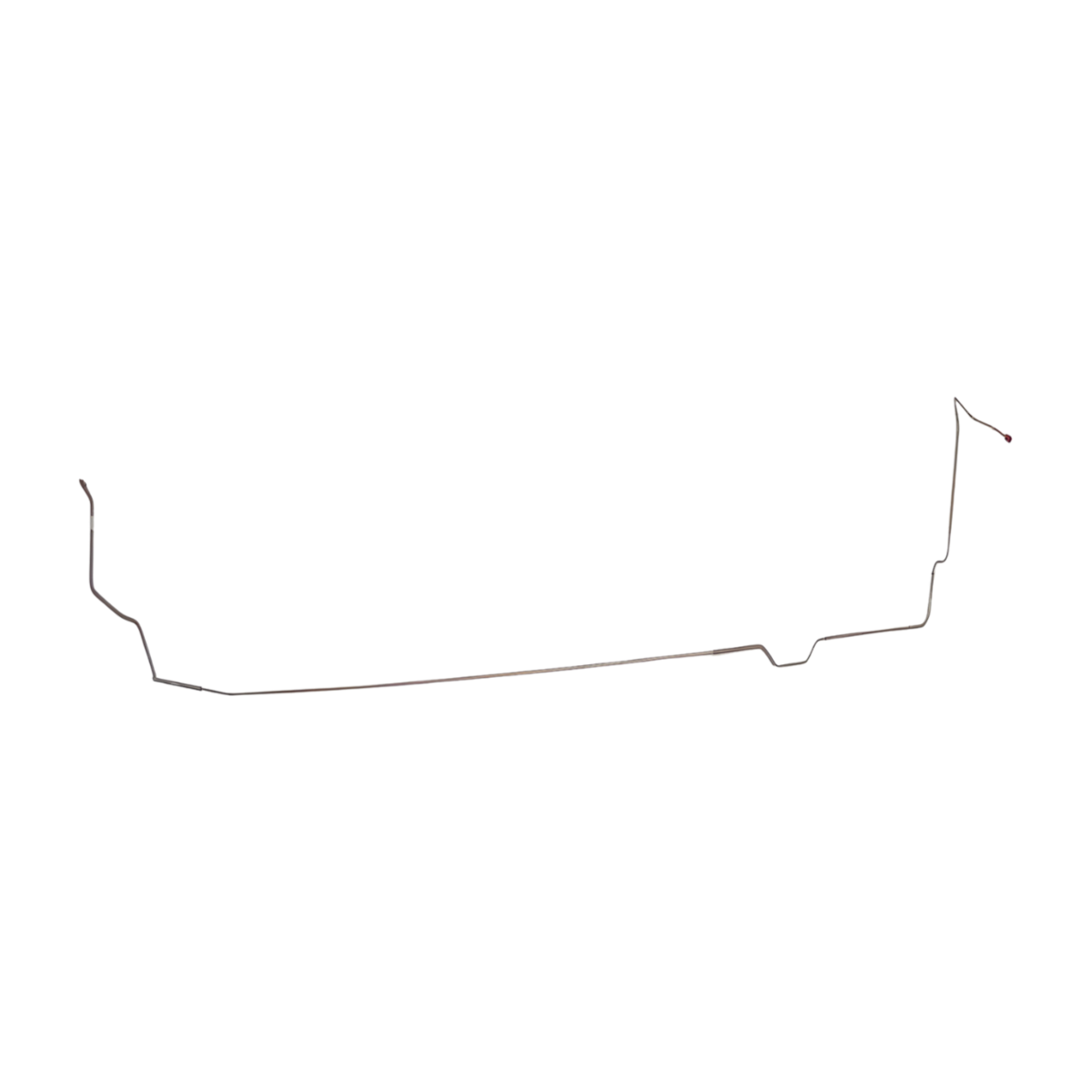 1972-73 Mercury Cougar Intermediate Brake Line Drum Brakes Steel - ZIN7211OM