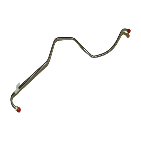 1970-73 Ford Mustang Pump-Carb Fuel Line 351C 2BBL w/ A/C Stainless - ZPC7005SS