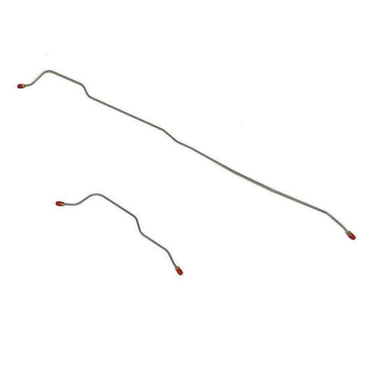 1964-66 Ford Mustang 6cyl. Rear Axle Lines 2 Piece Set Steel - ZRA6401OM - Rear Lines Car Part People