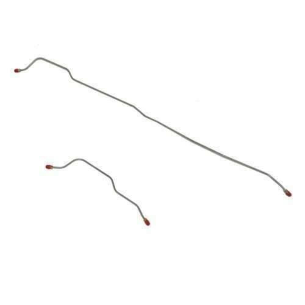 1964-66 Ford Mustang Rear Axle Lines with 8 Inch Axle Single Exhaust - ZRA6402SS - Rear Lines Car Part People