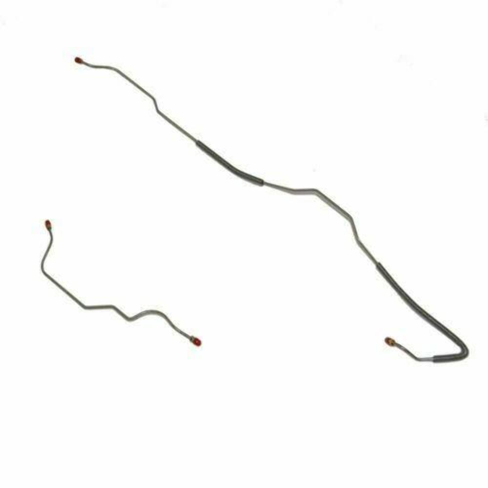 1967-69 Ford Mustang Rear Axle Lines with 8 Inch Rear Axle 2 Piece - ZRA6702SS - Rear Lines Car Part People