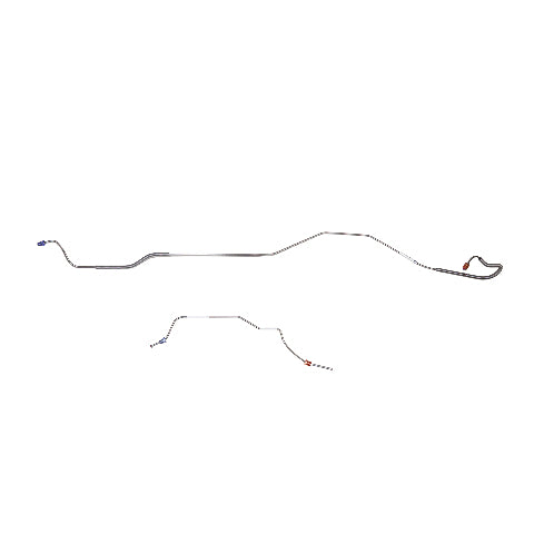 1968-69 Ford Mustang Rear Axle Lines with 9 Inch-31 Spline 2 Piece - ZRA6802OM