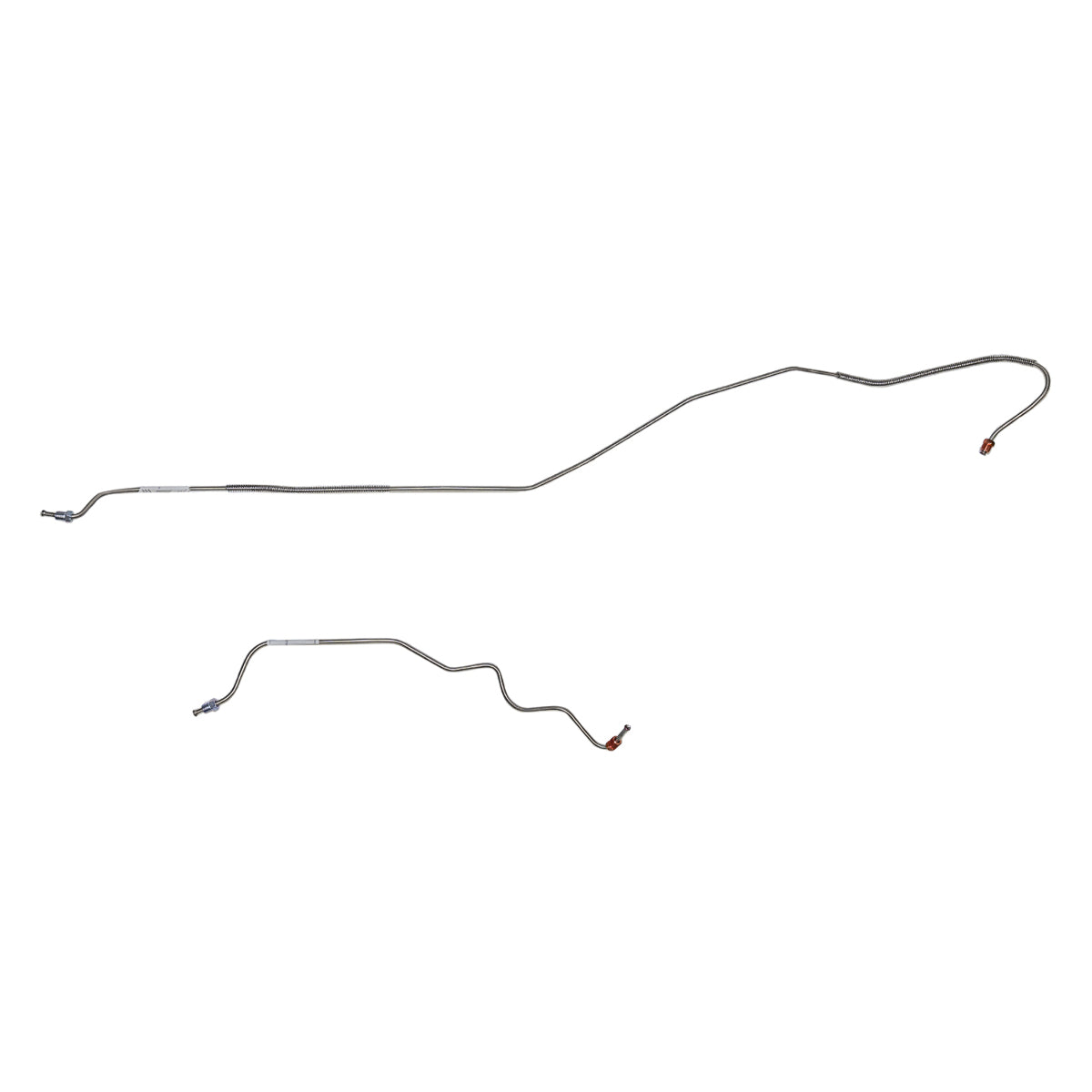 Rear Axle Lines for 1970 Ford Mustang with 9 Inch Rear Axle, 2 Pieces ZRA7003SS - Rear Lines Car Part People