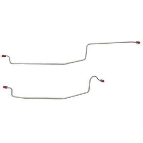 Ford Mustang SVO 1984-1986 Rear Brake Lines Stainless ZRA8401SS-CP