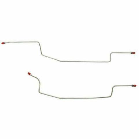 1986-93 Ford Mustang Rear Axle Lines with Rear Drum Steel ZRA8601OM