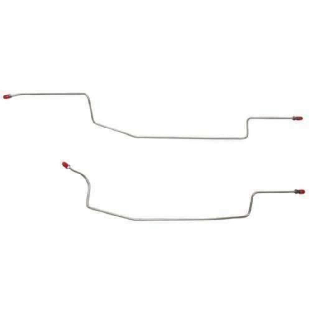 For Ford Mustang 1986-1993 Rear Axle Brake Lines Rear-ZRA8601SS-CPP - Rear Lines Car Part People