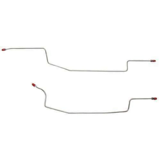 For Ford Mustang 1986-1993 Rear Axle Brake Lines Rear-ZRA8601SS-CPP - Rear Lines Car Part People