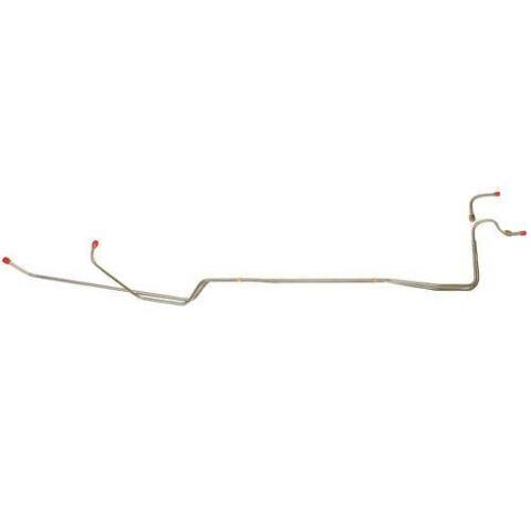 Transmission Cooler Lines For 66 Ford Mustang 8 Cylinder C4 2 Piece Steel Fine L