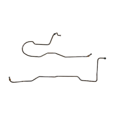 1967-70 Ford Mustang Transmission Cooler Lines 6cyl C4 2 Piece Set - ZTC6701OM