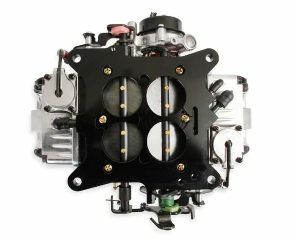 650 CFM Ultra Double Pumper Carburetor - 0-76650BK