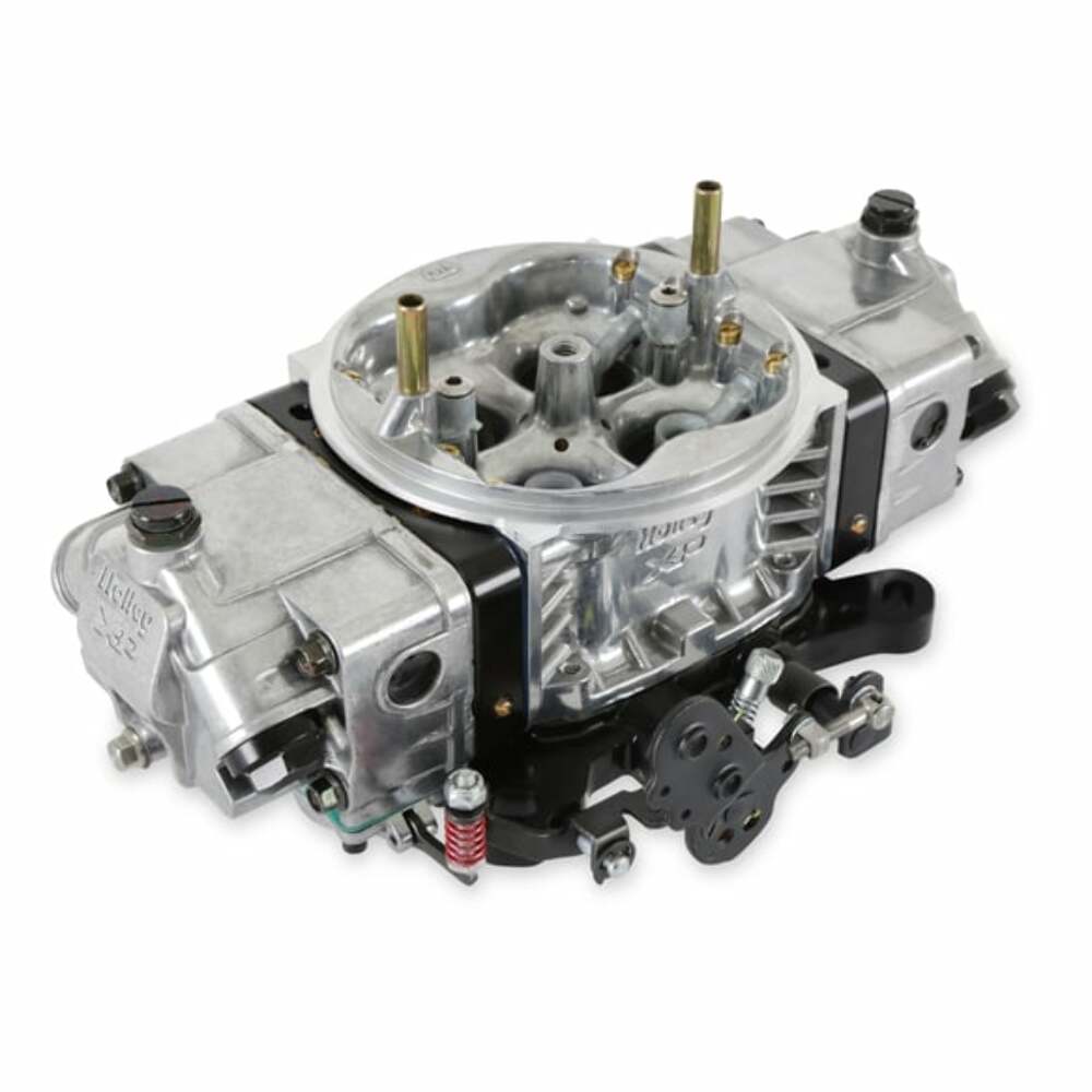 4150 950Cfm Xp Alum Dp Sc W Black Billet-0-80577SA