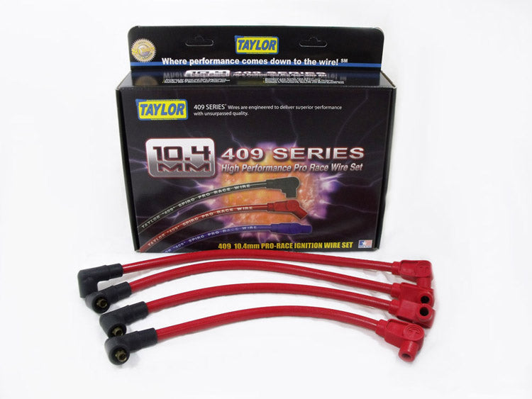 Spark Plug Wire Set Universal 10.4mm Silicone Spiro Pro 409 409 350 ohm/ft 79288
