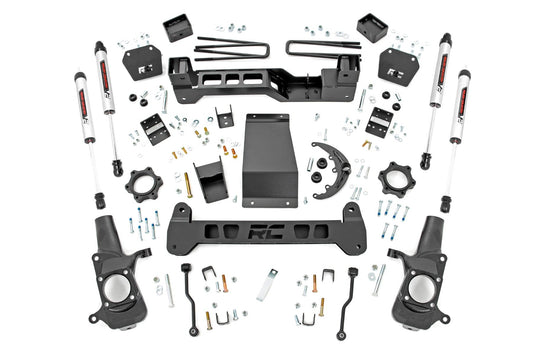 Rough Country 6 Inch Lift Kit - V2 - Chevy/GMC Sierra/Silverado 2500 4WD (1999-2004) - 25970