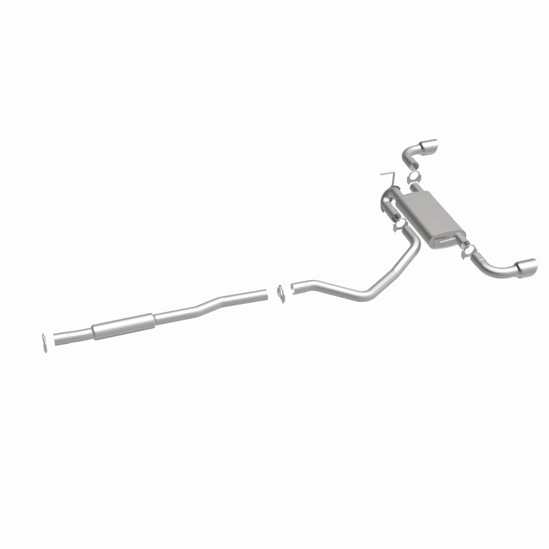 Fits 2014-2022 Jeep Cherokee 3.2L Direct-Fit Replacement Exhaust System 106-0767