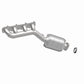 Catalytic Converter with Integrated Exhaust Manifold for HM Grade Federal / EPA Compliant Direct-Fit Manifold Catalytic