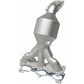 Catalytic Converter with Integrated Exhaust Manifold for HM Grade Federal / EPA Compliant Direct-Fit Manifold Catalytic