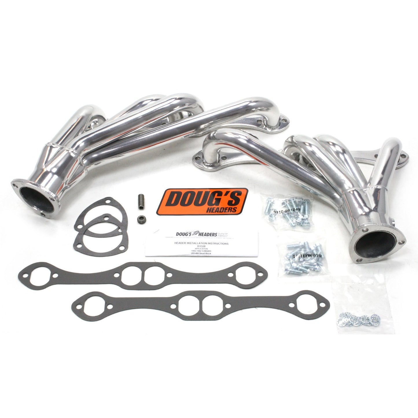 Mid-Length Headers for 82-92 GM F Body 265-400 SBC 1-5/8in Primary D3320