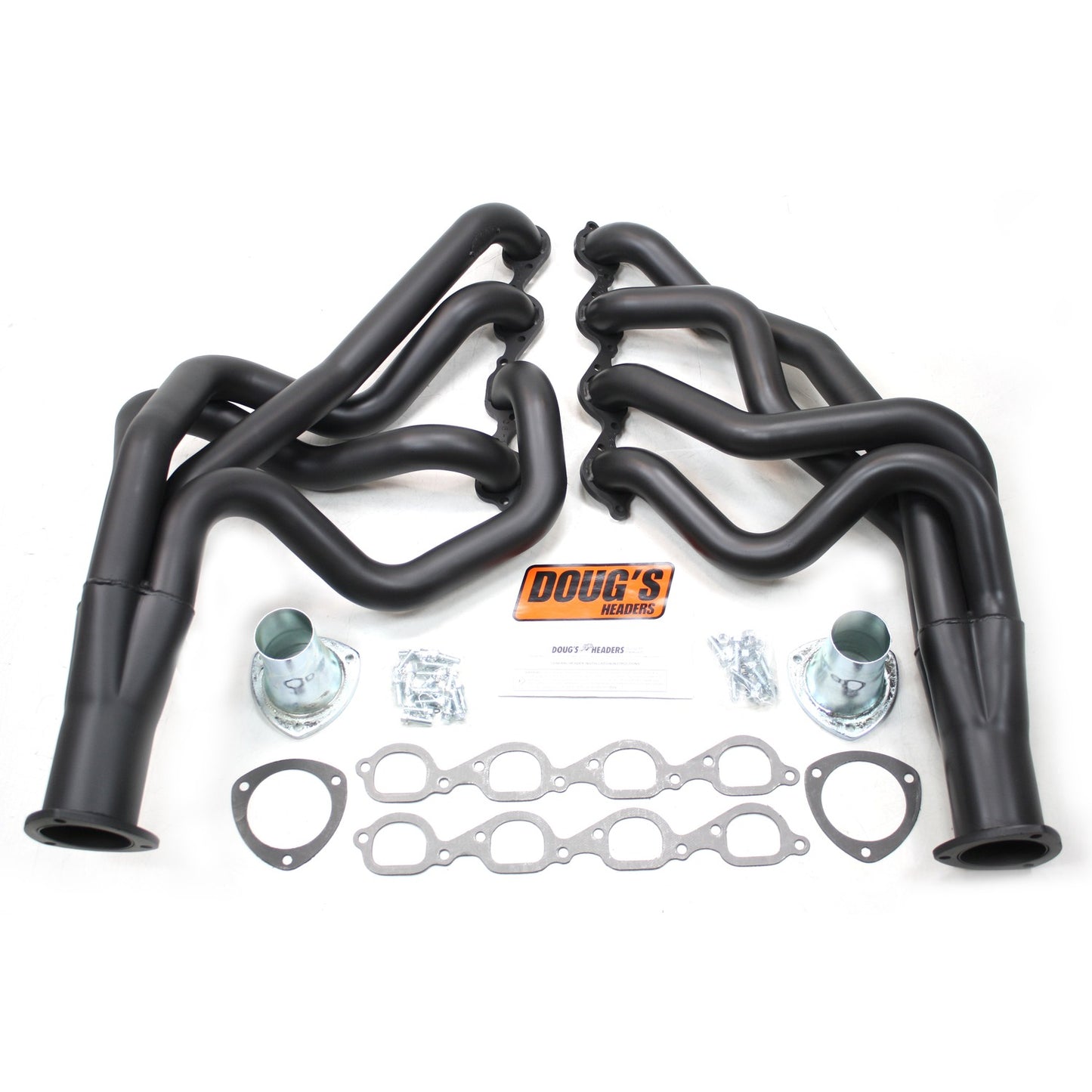 Long Tube Headers for 67-69 F Body/68-74 X 572 BBC 10.2" Tall deck W/O D321-B