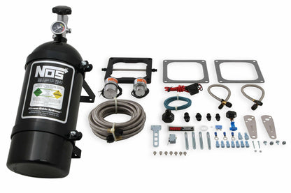NOS Big Shot Wet Nitrous System 4150 4 Barrel Carb 10lb Black Bottle 02101BNOS