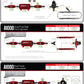 Electric Fuel Pump High Flow EFI Performance Universal Fit Aeromotive 11108-BGPL