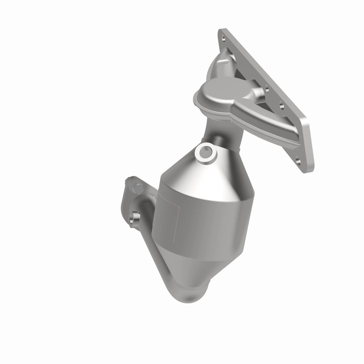 Catalytic Converter with Integrated Exhaust Manifold for HM Grade Federal / EPA Compliant Direct-Fit Manifold Catalytic