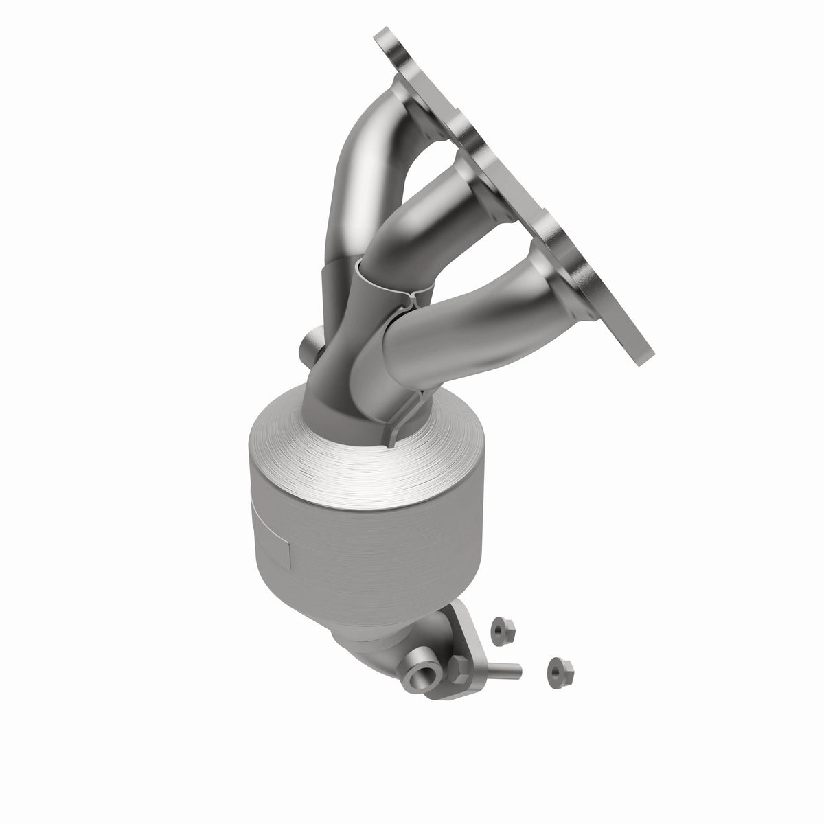Catalytic Converter with Integrated Exhaust Manifold for HM Grade Federal / EPA Compliant Direct-Fit Manifold Catalytic