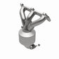 Catalytic Converter with Integrated Exhaust Manifold for HM Grade Federal / EPA Compliant Direct-Fit Manifold Catalytic