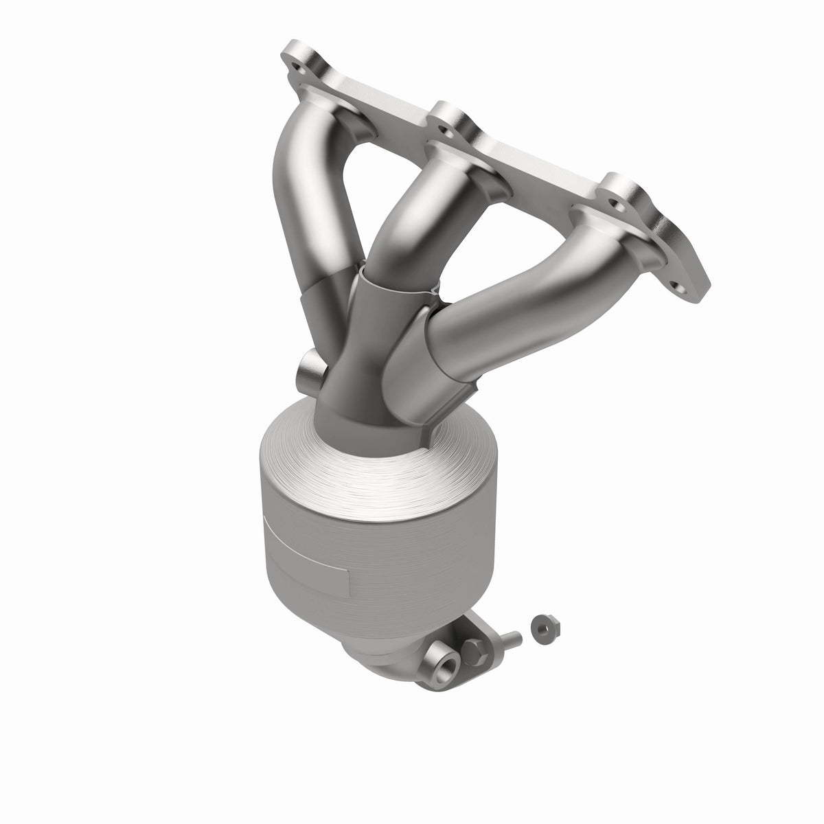 Catalytic Converter with Integrated Exhaust Manifold for HM Grade Federal / EPA Compliant Direct-Fit Manifold Catalytic
