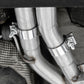 Fits 2014-2016 Audi S4 2.25in. Muffler ; T304 - S4611304 - Performance Mufflers Car Part People