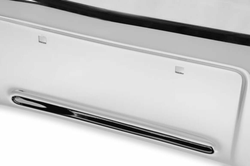 Fits 83-87 C/K Series Pickup Front Bumper-w/o Impact Strip Holes-Chrome 04-352
