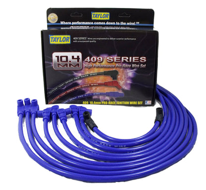 Spark Plug Wire Set Universal 10.4mm Silicone Spiro Pro 409 409 350 ohm/ft 79681